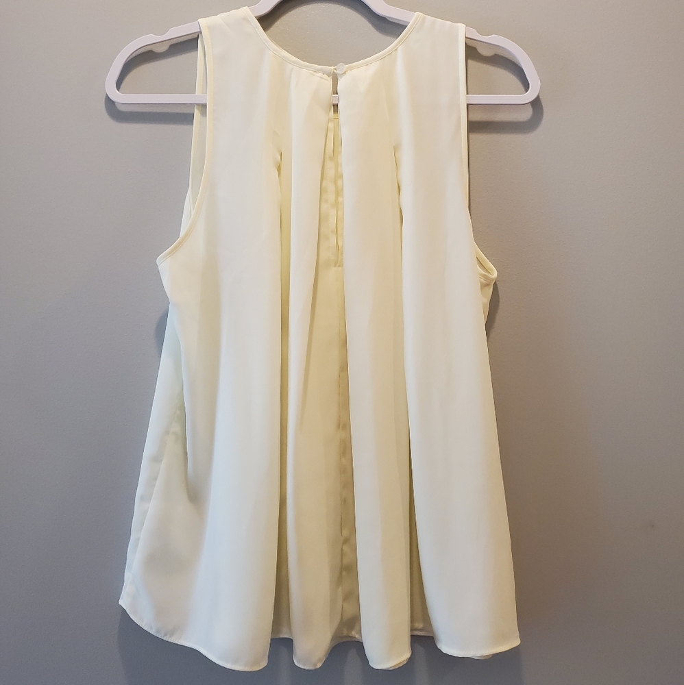 Fun 2 Fun Ivory Blouse - Picture 2 of 2